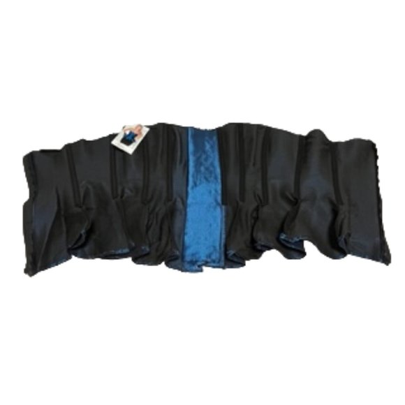 TESA CLASSIC By Escanté Jewel Tone Sapphire Blue Corset/Bustier With Peplum NWT - Picture 14 of 15